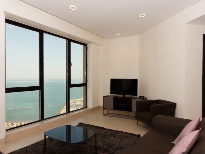Bneid Al Gar – modern, serviced one and two bedroom apartments w/sea view