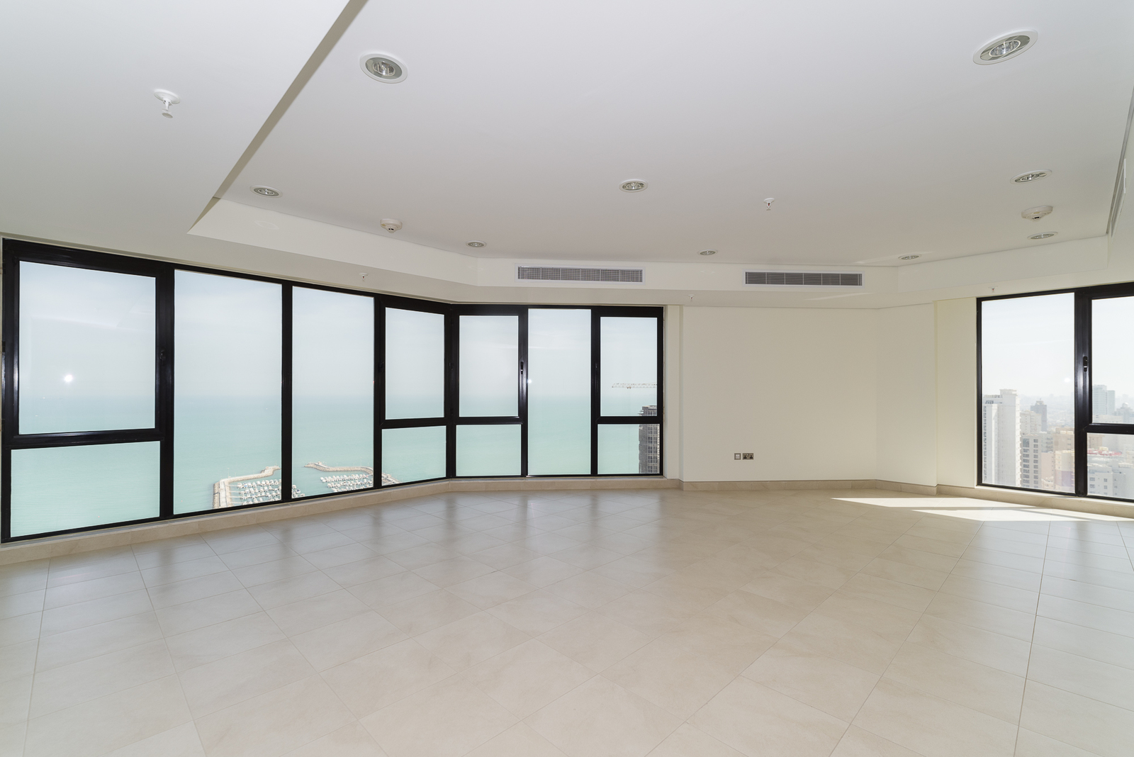 Bneid Al Gar – fantastic, unfurnished, three bedroom apartments w/panoramic city and sea views