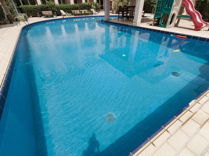 Messilah – older, unfurnished, four bedroom duplex apartment w/large terrace and common pool