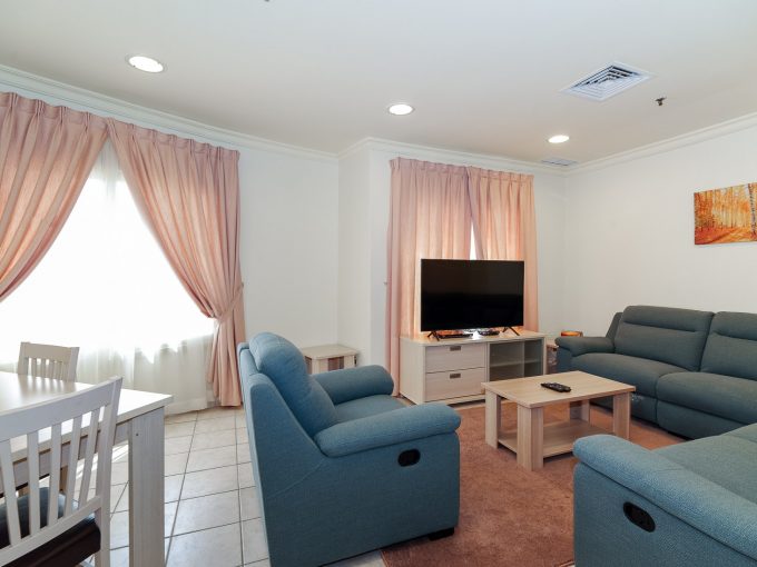 Salmiya – furnished, two bedroom apartments w/pool