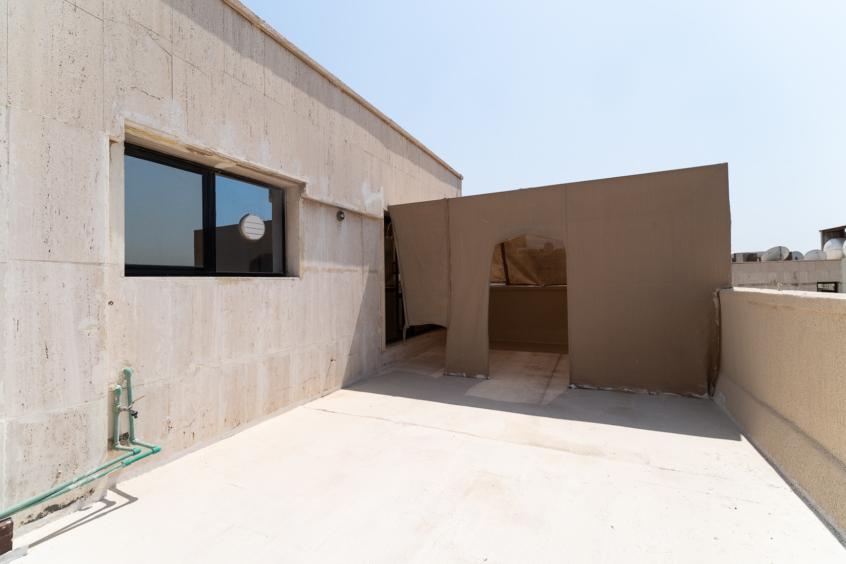 Jabriya older, unfurnished, two bedroom apartment w/terrace Horizon