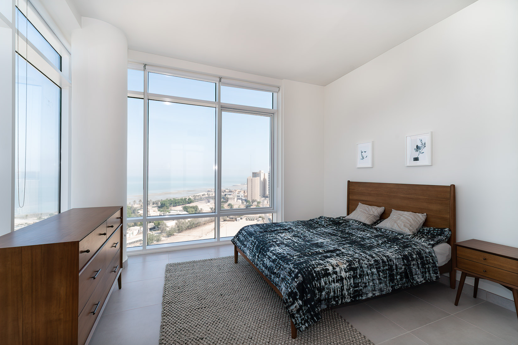 Dasman unfurnished two and three bedroom apartments w/sea view