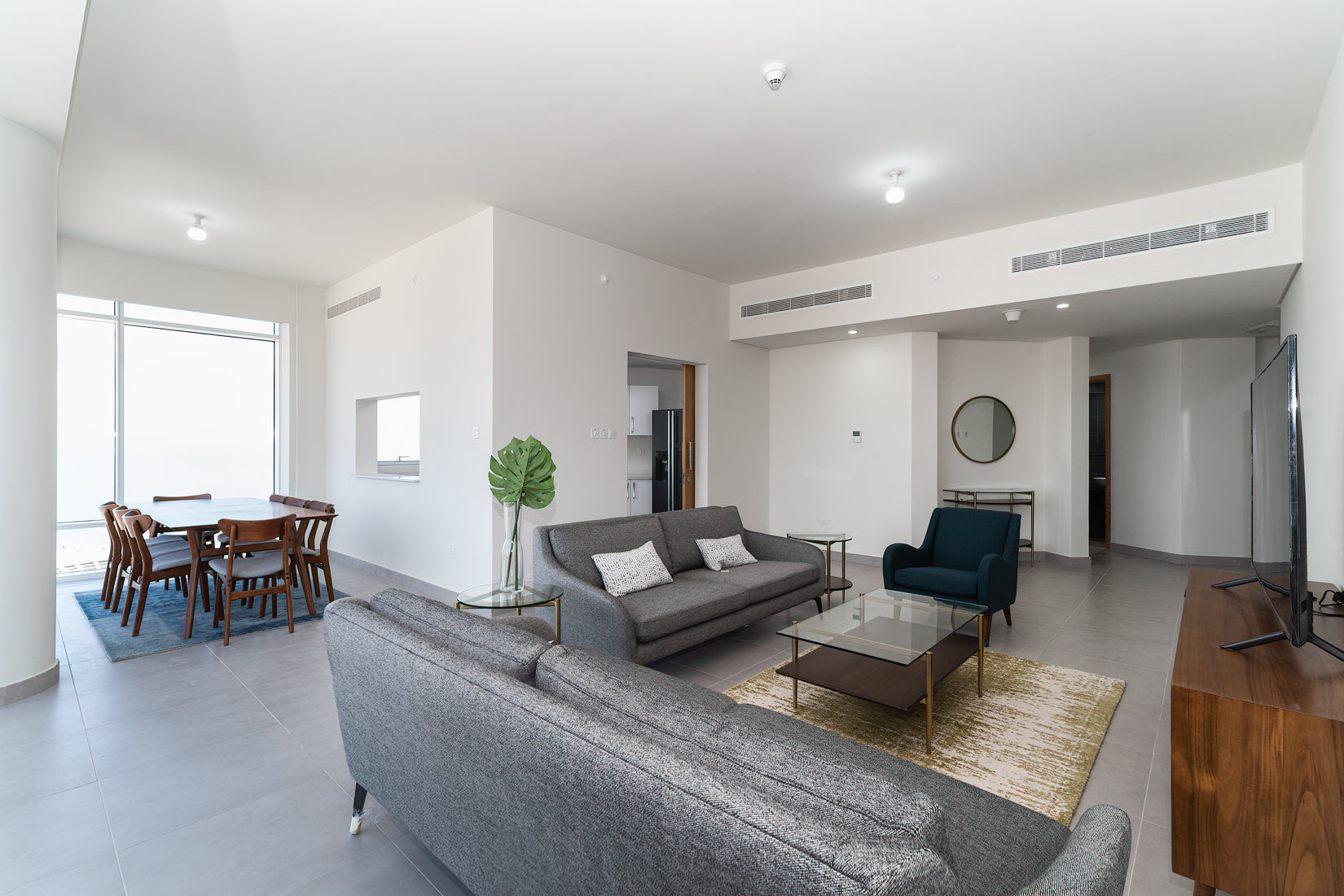 Dasman unfurnished two and three bedroom apartments w/sea view