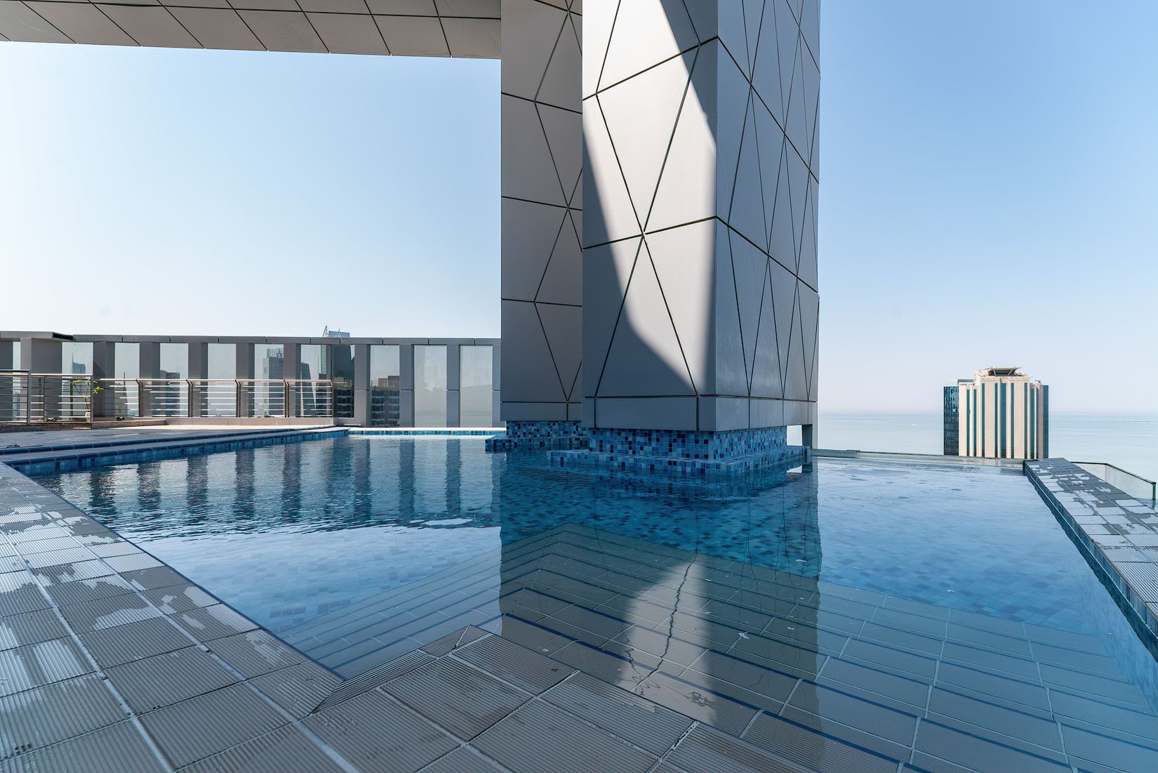 Dasman unfurnished two and three bedroom apartments w/sea view